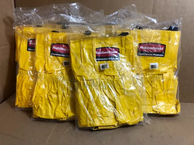 Rubbermaid Brute Caddy Nylon Bag, Yellow (FG264200YEL) LOT OF 6x