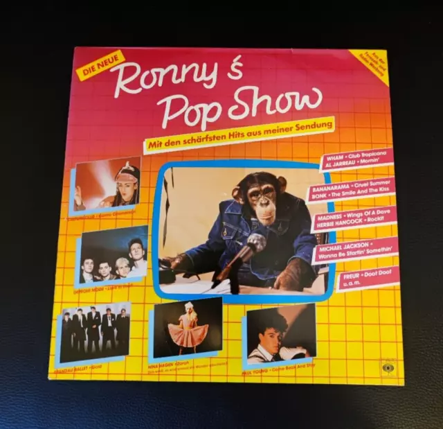 Die Neue Ronny's Popshow - Sampler Vinyl - 1983 - CBS 24025 - VG+/EX