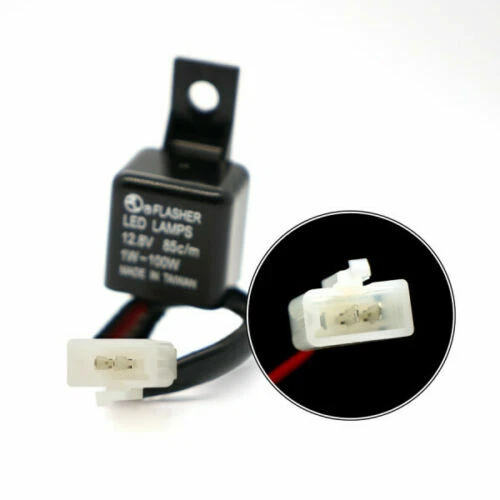 Blinkerrelais 6 V LED Blinker Relais Blinkerrelais Lampe Flasher 12V Für Motorrad 2 Pin Kellermann Blinkrelais Lastunabhängig