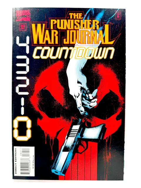 Marvel THE PUNISHER WAR JOURNAL (1995) #80 Last Issue Low Print Run NM (9.4)