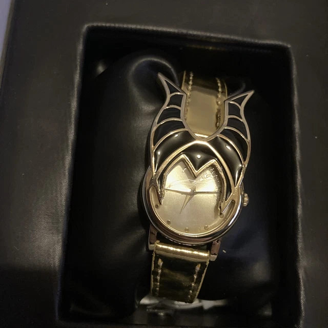 Disney Villains Maleficent Wrist Watch Accutime New In Box Sleeping Beauty