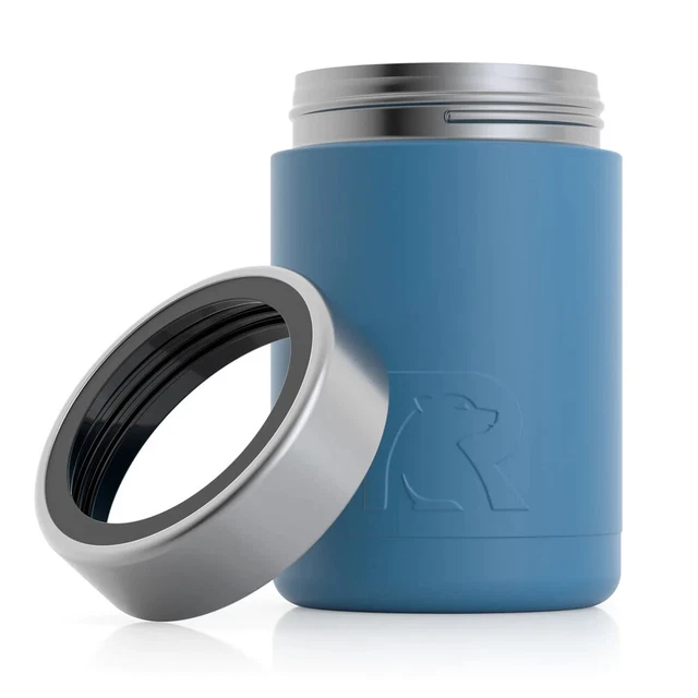 RTIC 12oz Insulated Stainless Steel Can Holder  - Forest Green/Slate Blue