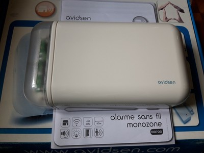 CENTRALE D'alarme de maison sans fil  Avidsen Réf 100700 Neuf de stock. 