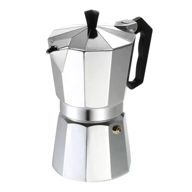 Caffettiera Alluminio Moka Macchina Caffe Espresso Napoletano 2/4/6 Tazze