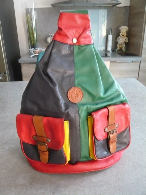 SAC A DOS FEMME DAVID JONES SIMILI CUIR Dim: 40 x 35 cm