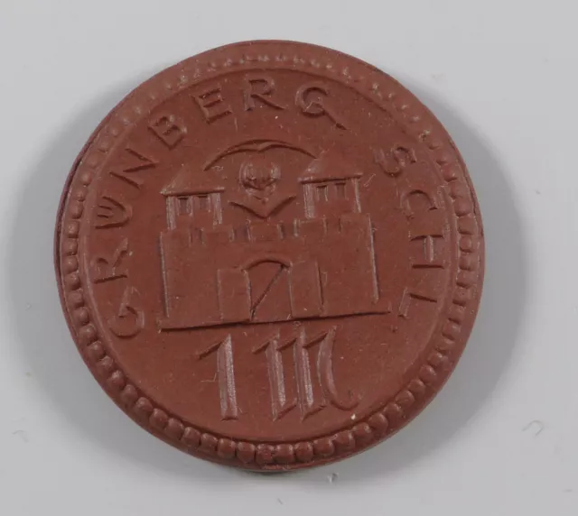 Meissen Notgeld Taler 1 Mark 1921 Thaler Münze