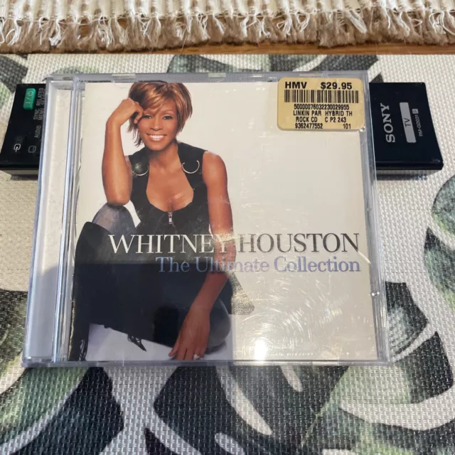 WHITNEY HOUSTON CD THE ULTIMATE COLLECTION 2007 Disc Good+