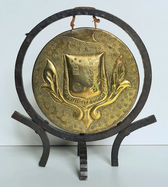 ANNÉES 60 PORTE manteaux vestiaire fer forgé ancien vintage EUR 50,00