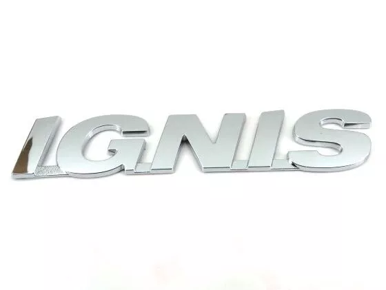 Véritable Neuf Suzuki Ignis Arrière Badge Coffre Emblème Logo Pour MK2 2003-2006