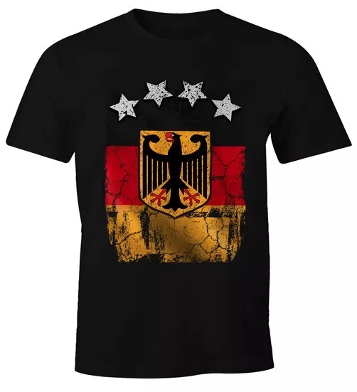 Cooles Herren T-Shirt Deutschland Fan-Shirt WM 2018 Fußball Weltmeisterschaft