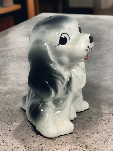 Dog Spaniel Anthropomorphic Vintage Salt or Pepper Shaker Japan SINGLE ONLY