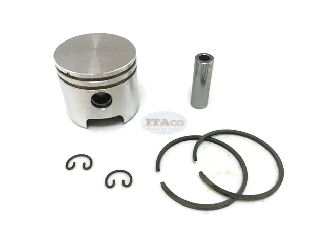 Kit Cilindro Pistone Per Decespugliatore Mitsubishi TL52 BG520 - 44mm Con Anelli E Guarnizioni - Foto 11