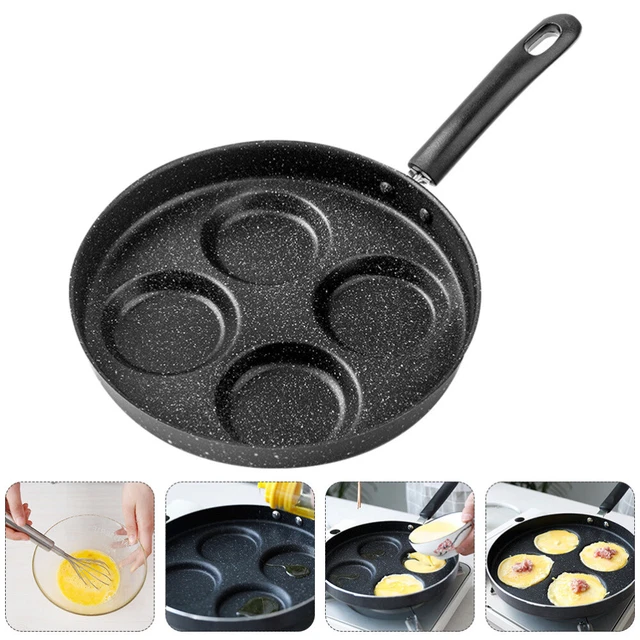 Sartén de huevo fundido 4 tazas hervidor de huevos no fritos sueco