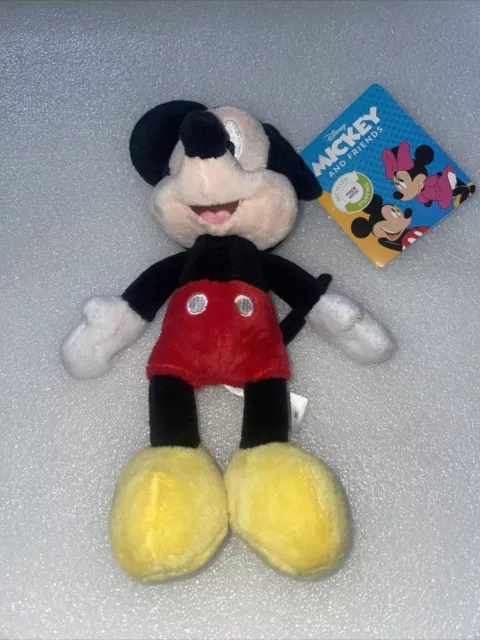 Mickey Mouse 20cm Soft Toys Mickey New With Tags