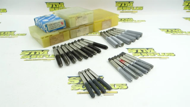 Lot Of 25 Thread Forming Hss Taps 1/4"-20Nc To 1/2"-20Nf Sossner