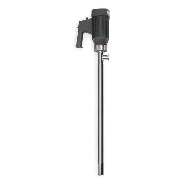 DAYTON 3PXJ9 Electric Drum Pump,110V,35 gpm,1-1/10HP
