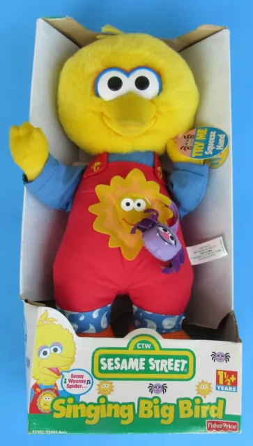 Fisher-Price Sesame Street Singing Big Bird Plush Toy