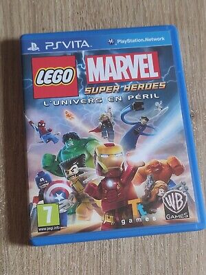 Jeu  psvita ps vita  Sony Playstation jeu vidéo Lego  Marvel super Heroes