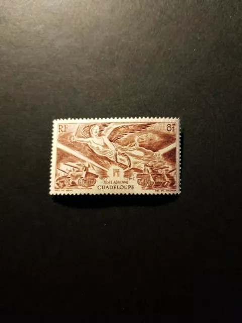 France Colonie Guadeloupe Poste Aérienne Pa N°6 Neuf ** Luxe Mnh 1946