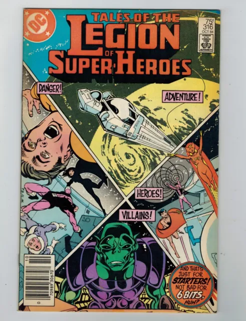 Tales of the Legion of Super-Heroes #316 Comic Book October 1984 DC Comics