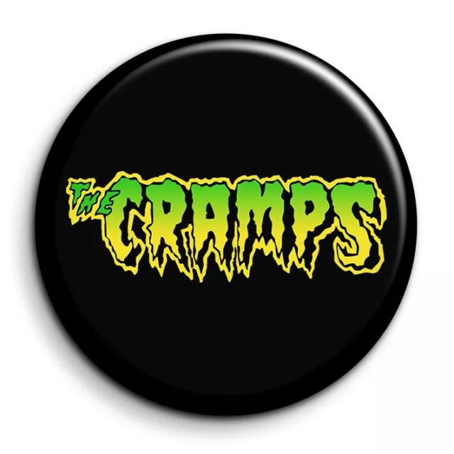 The Cramps Punk Rock Culte Badge Epingle 38mm Button Pin