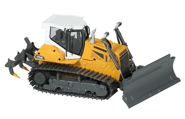 NZG 10101 1:50 Liebherr PR 736 G8 Crawler Dozer with Ripper Diecast Model