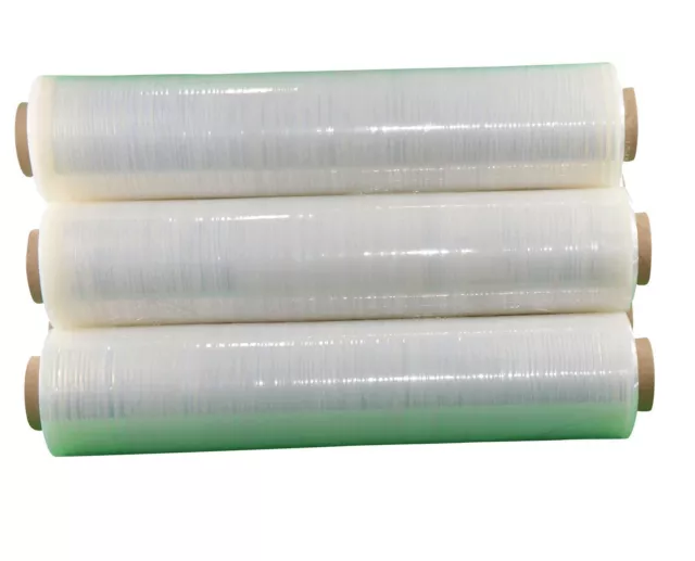 6 Rollen Transparent 1,5Kg Stretchfolie Packfolie Verpackungsfolie Folie 23my XP