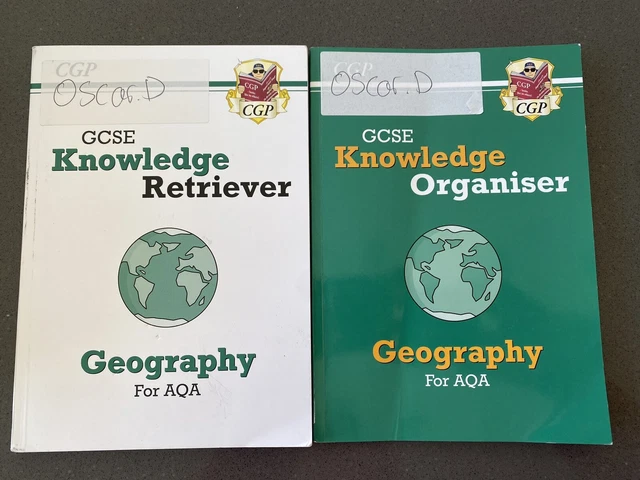 GCSE AQA GEOGRAPHY Knowledge Organiser and Retriever with Answer Key ...