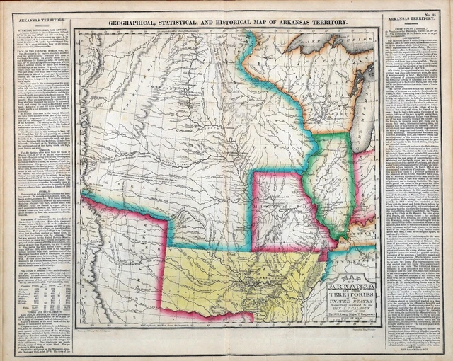 123 maps ARKANSAS STATE PANORAMIC history atlas old GENEALOGY DVD