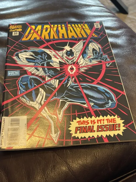 Marvel Comics DARKHAWK #50 Final Issue Low Print Run