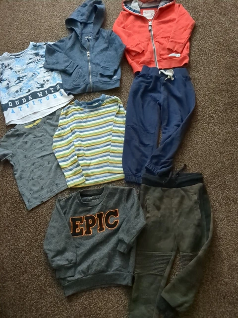 BOYS AGE 2/3 3/4 YEARS  BUNDLE HOODIES JOGGERS JACKET Inc NEXT PRIMARK Etc