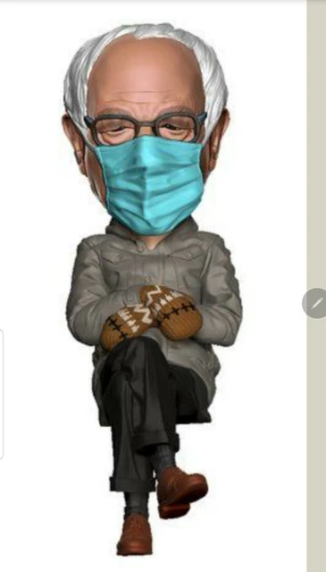 Royal Bobbles Computer Sittin Bernie Sanders Bobblehead BAM Exclusive Preorder