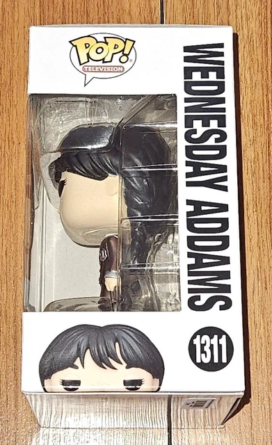 Funko Pop TV #1311 Wednesday Addams Family Netflix Metallic Hot Topic Exclusive 2