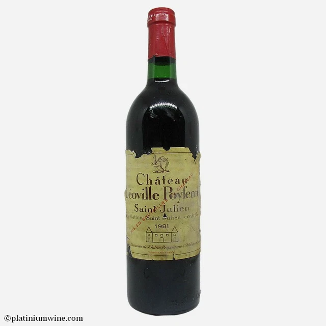 🎁 Château Léoville Poyferré 1981 | Saint Julien | 75 Cl 🎁