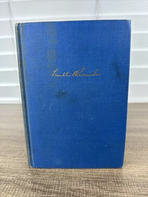 Looking Forward by Franklin D. Roosevelt (1933, Hardcover), 1st Ed, 3rd Printing