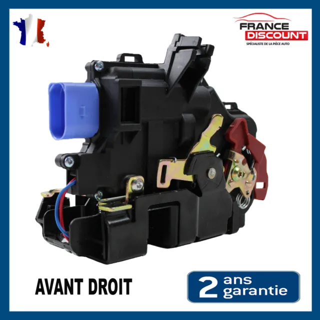 MOTEUR CENTRALISATION SERRURE DE PORTE AVANT DROITE prévu pour GOLF 5 V 2003-09