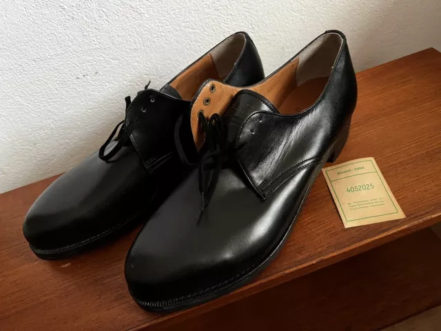 GALLUS 60ER SHOES Officer 1964 Low Shoes Leather NOS Lace Up True ...