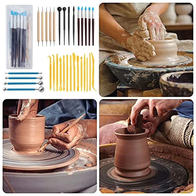Pintura Texturización Lápiz Cerámica Arcilla Herramientas de escultura Kits de talla