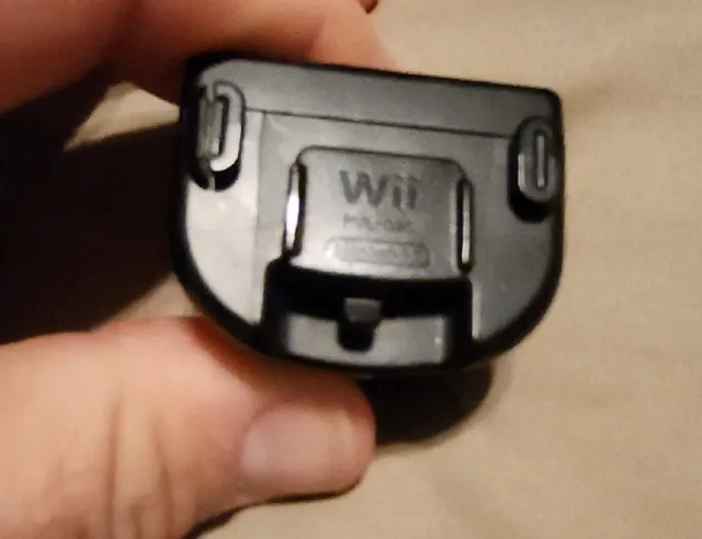 Nintendo Wii Official OEM Remote Motion Plus Sensor Adapter Black RVL-026