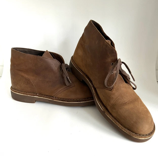 clarks men's bushacre 2 chukka boot beeswax