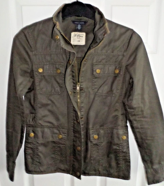 Giacca Cera Verde Cachi Donna/Ragazza TOMMY HILFIGER (Taglia XS) Pre-amata