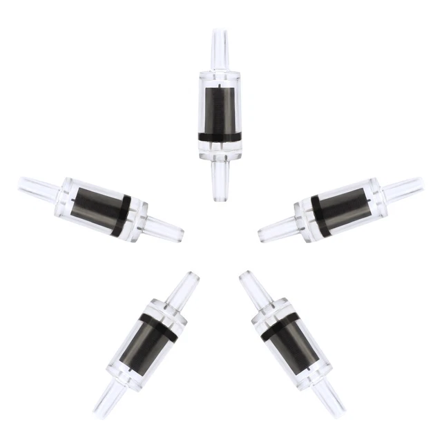 Valvola Di Ritegno Plastica 6 Mm - Per Acqua, Aria, Carburante E Liquidi, Anti-Ruggine - Foto 5