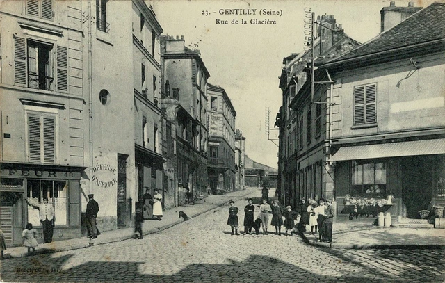 CPA - Gentilly - Rue de la Glacière