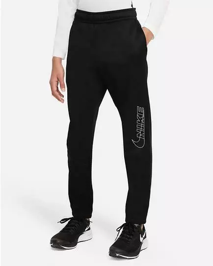 Nike Pantaloni Therma-FIT, Junior -  010 (Nero)