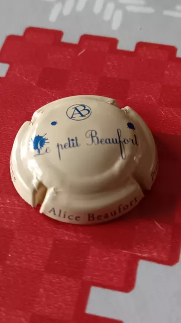 Capsule De Cremant De BOURGOGNE "LE PETIT BEAUFORT" Domaine Alice BEAUFORT