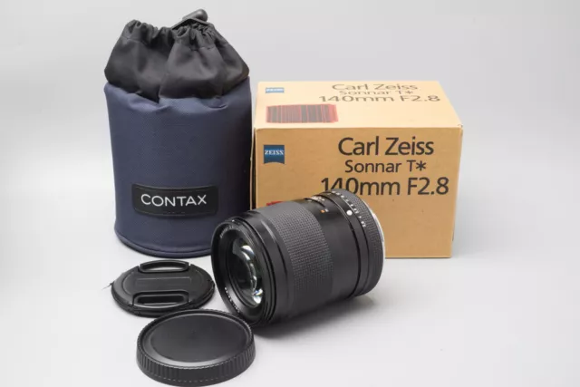 Carl Zeiss Sonnar 140mm f/2.8 T* Lens for Contax 645 Medium Format Camera, Boxed