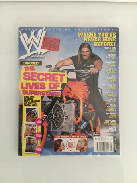 Magazine très rare WWE/WWF flambant neuf non ouvert 2006 à voir absolument !!