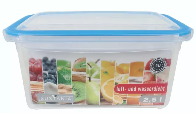 Vorrats-/ Frischhaltedose 2,5L,12x24x15cm