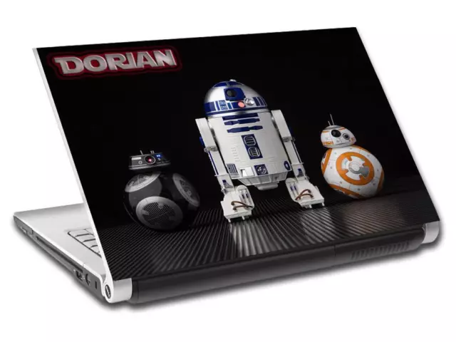 Star Wars Droids R2D2 Personalizzata LAPTOP cover pelle decalcomania adesivo vinile L794