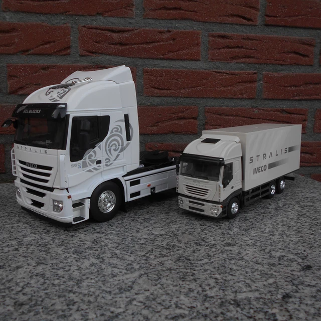 Miniature Eligor 1/24 - Tracteur Routier Iveco Stralis 540 Rouge - AT376